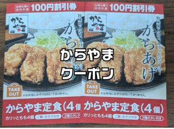 からやま定食クーポン