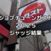 ジョブチューンガスト結果2025