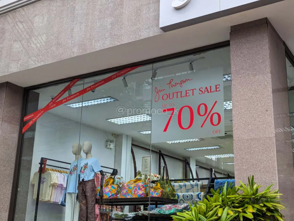 Jim Thompson Factory Outlet sale 70%off