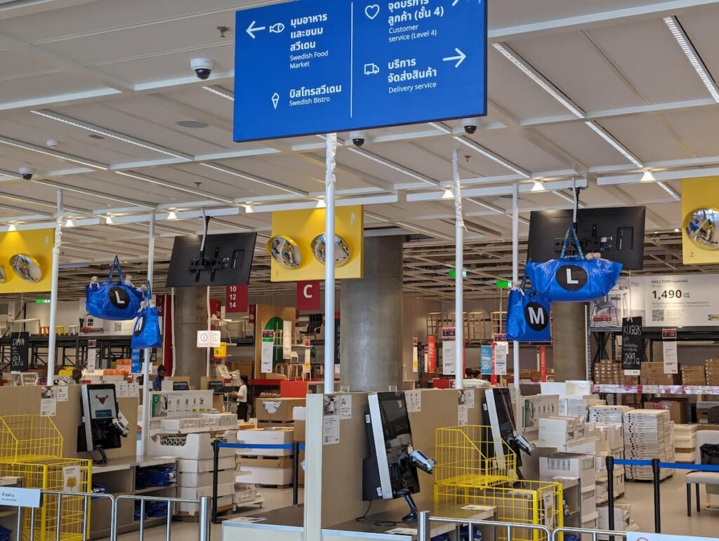 IKEA店内